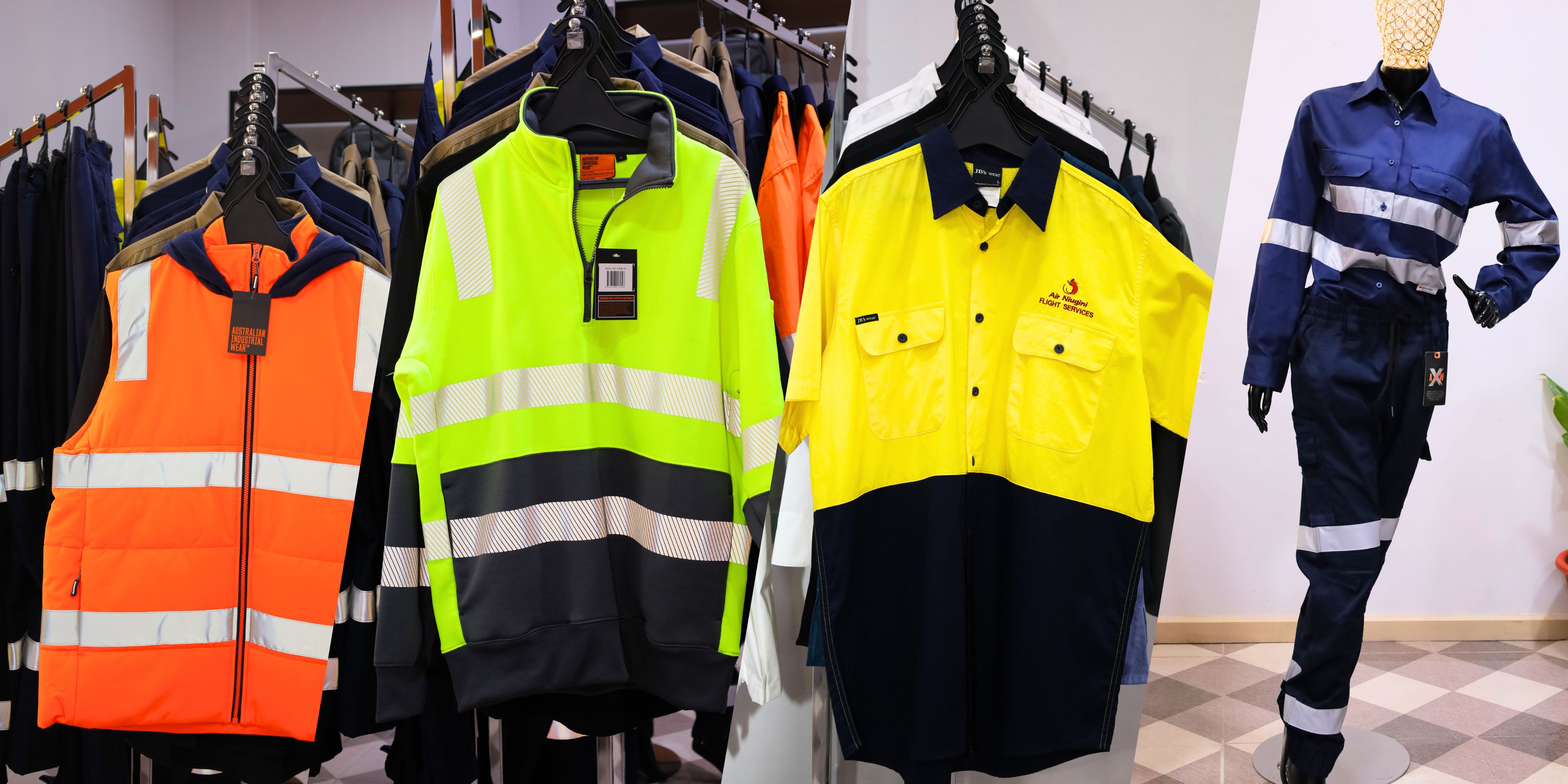 Industrial safety wear and PPE — Avodah PNG uniform supplier