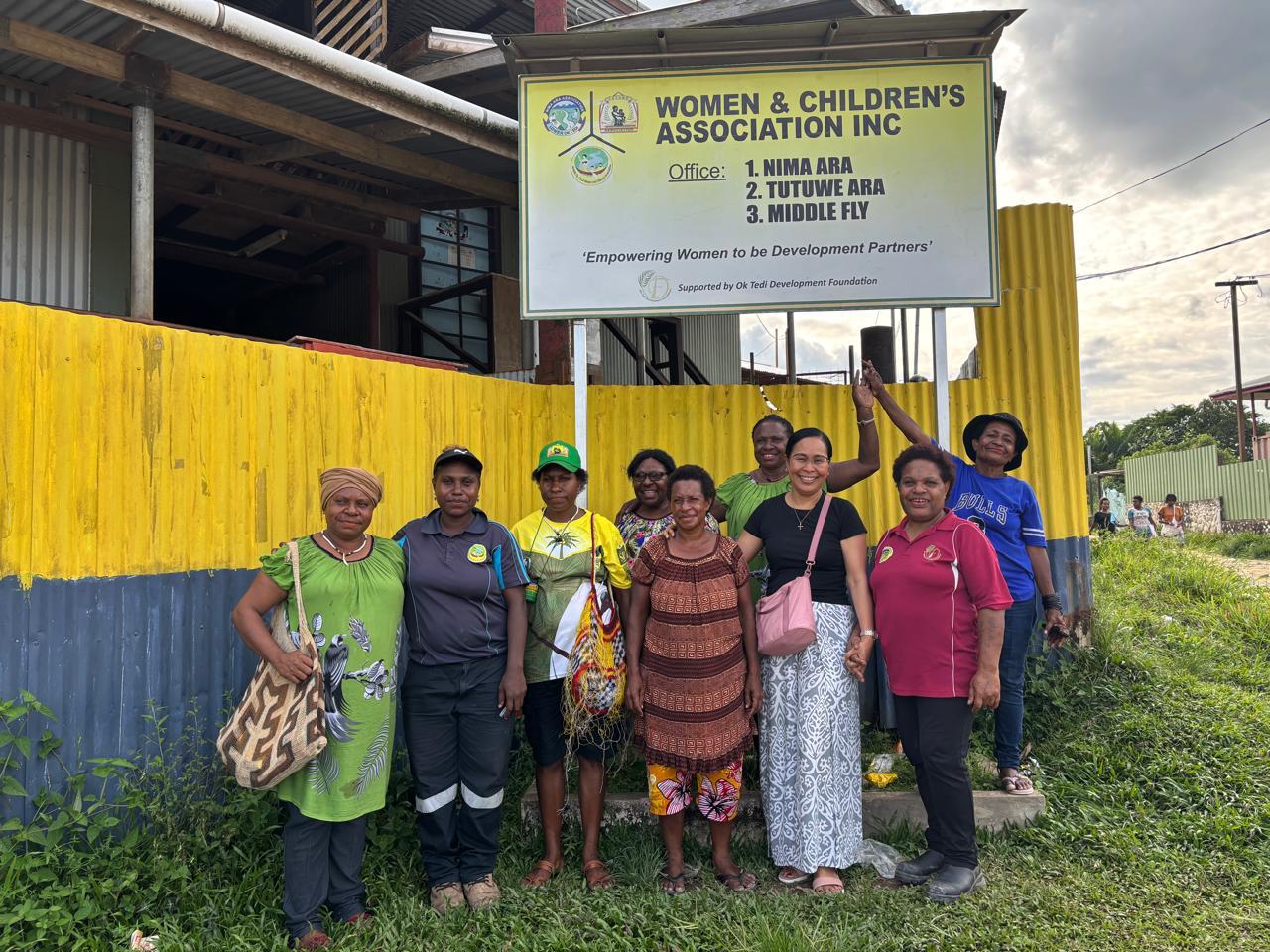 Community partners at Women and Children's Association